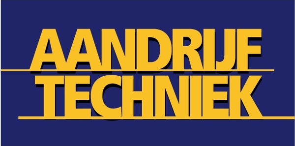 aandrijf techniek 