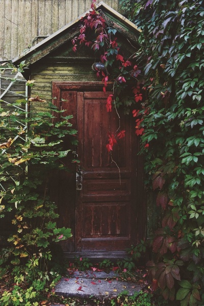 abandoned architecture art color cottage door 