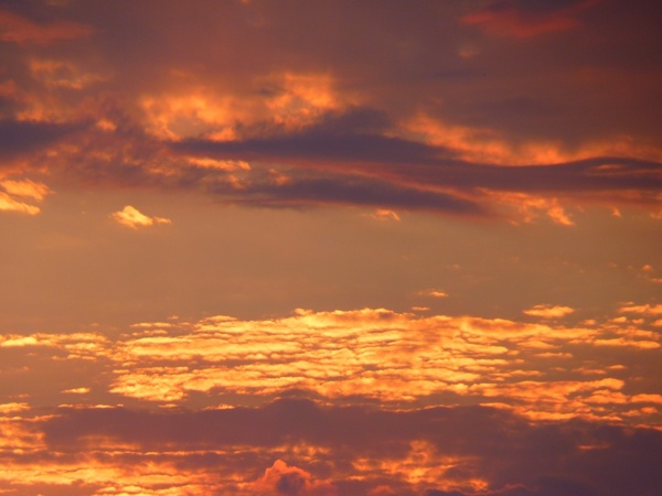 abendstimmung sunset sky