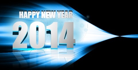 abstract14 new year vector background 