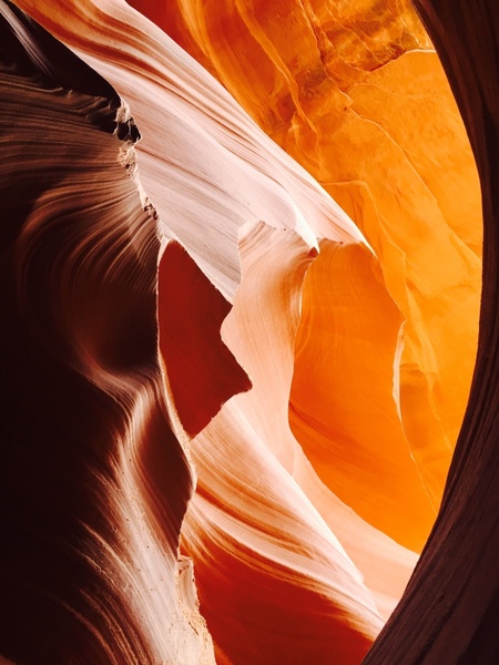 abstract antelope canyon cave color desert erosion