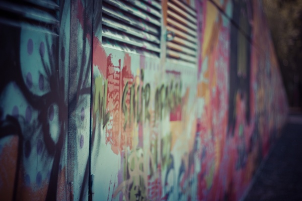 abstract art blur city color colour ghost graffiti