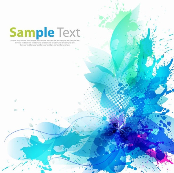 Abstract Artistic Background Vector Graphic