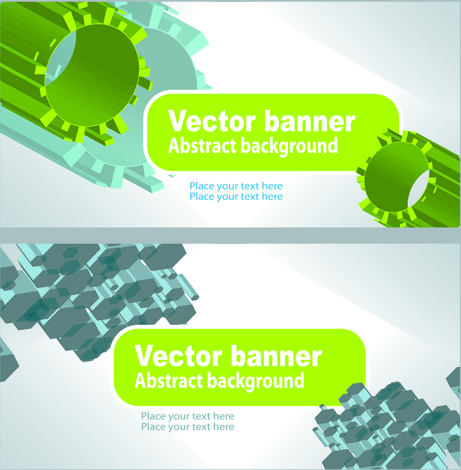 abstract background banner vector graphics