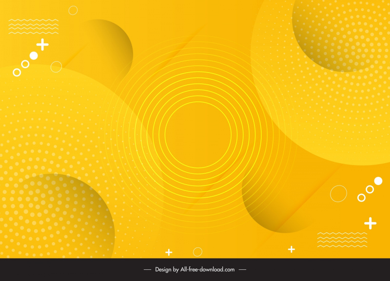 abstract background template bright dynamic circles