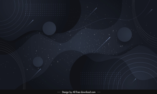 abstract background template dark black geometric shapes