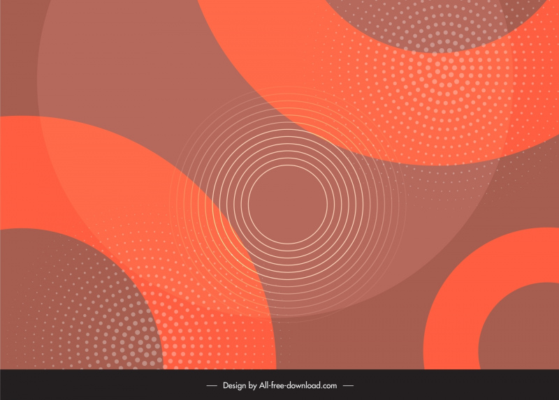 abstract background template flat concentric circles 