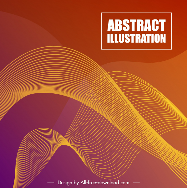 abstract background template modern 3d motion lines decor