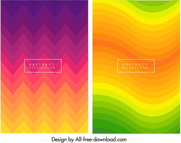 abstract background templates colorful dynamic illusion waves decor
