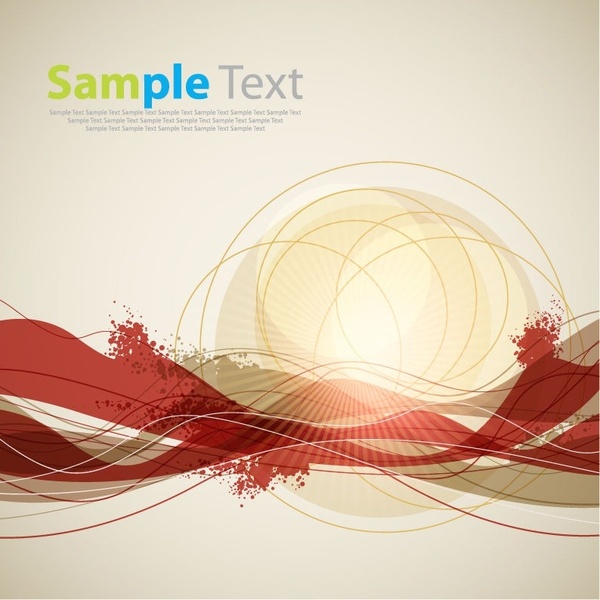 Abstract Background Vector Art