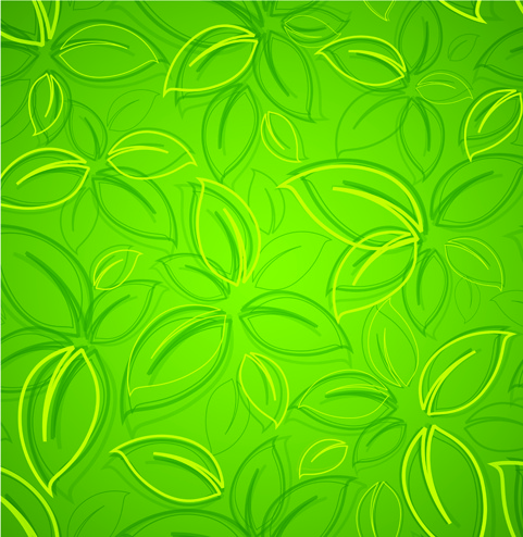 abstract background with green vector graphic 