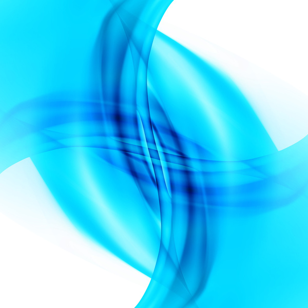 abstract blue business technology colorful wave vector background