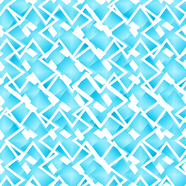 abstract blue colorful mosaic square pattern vector background