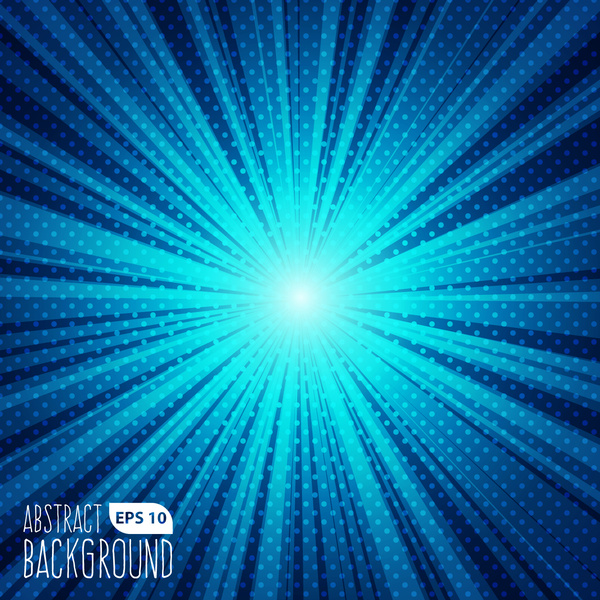 abstract blue flare background