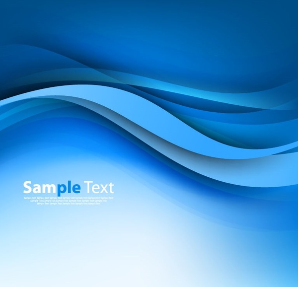 abstract blue vector background illustration