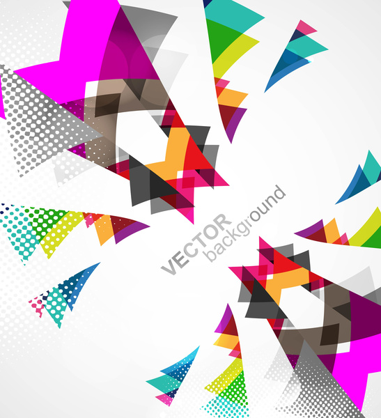 abstract business colorful technology illustration vector