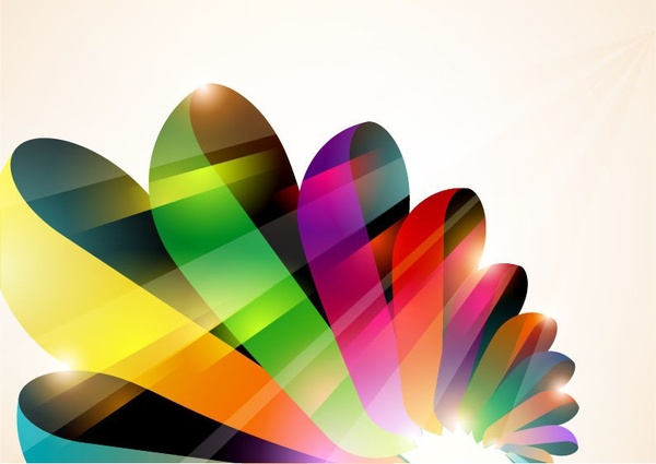 Abstract Colorful Vector Background 2