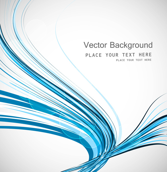 abstract colorfull blue line vector design illustration