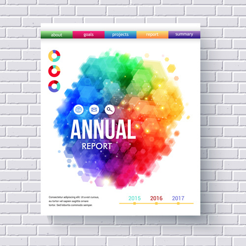 abstract cover brochure business vectors