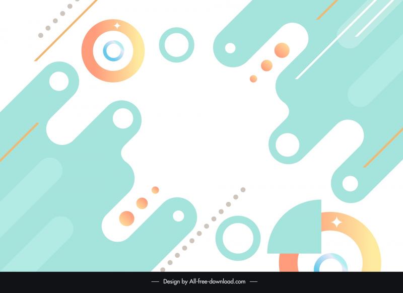 abstract geometric background template elegant bright dynamic 