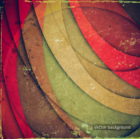 abstract grunge background retro style vector
