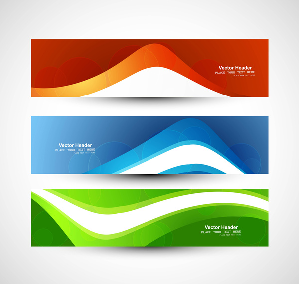 colorful wave music vector