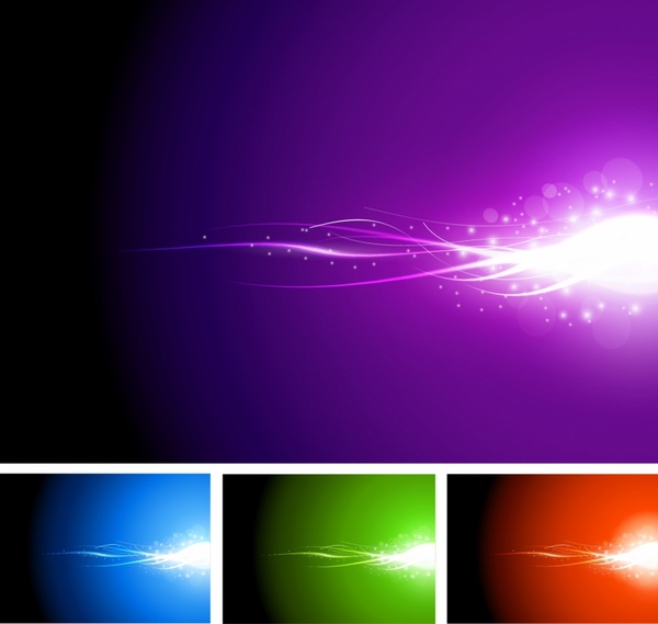 abstract lights colorful background