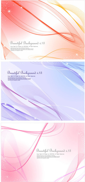 abstract lines background vector