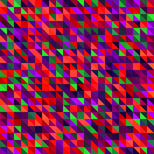 abstract mosaic art background vector set