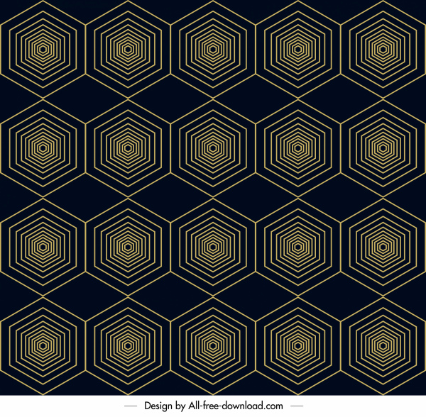 abstract pattern template symmetric geometrical polygonal illusion