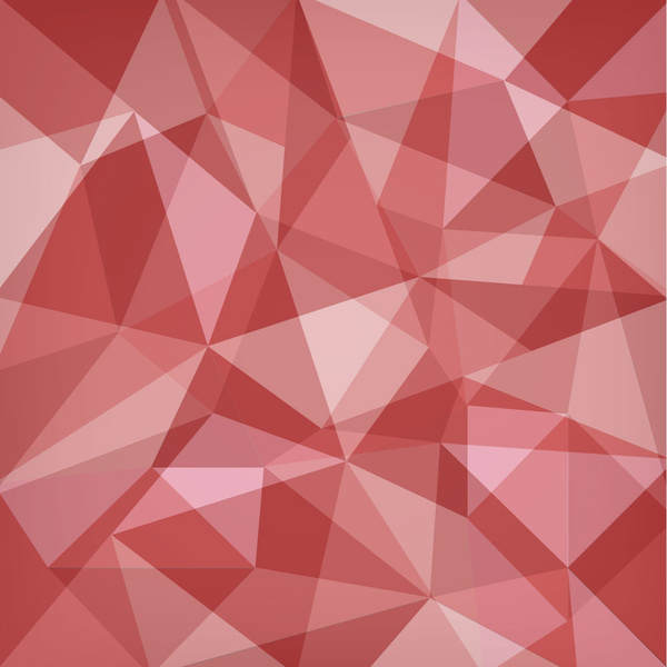 abstract red polygon
