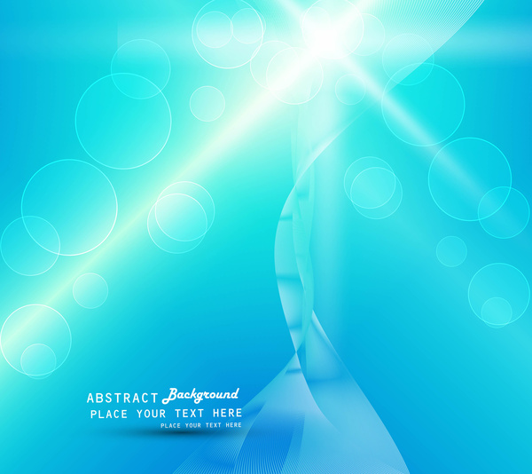 abstract shiny light blue background vector