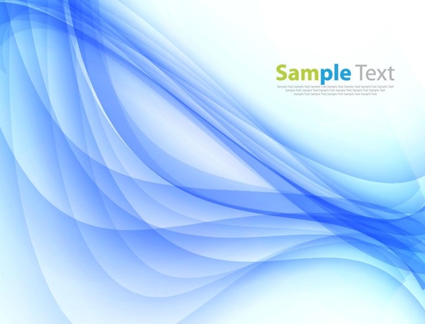 abstract smooth wave background vector art graphic