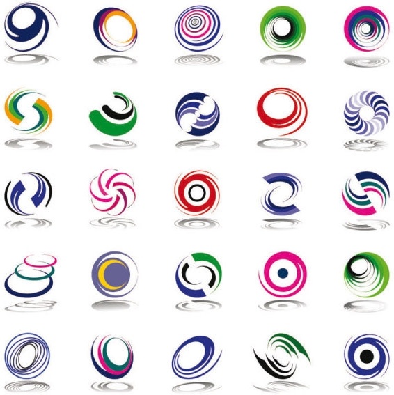 abstract symbol graphics 03 vector