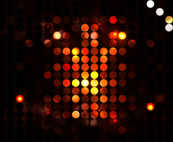 abstract texture background for lights circle bokeh vector 