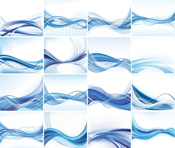 Abstract Vector Background Set 