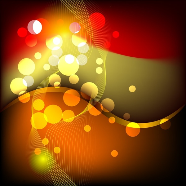 abstract contrast background swirled red bokeh design