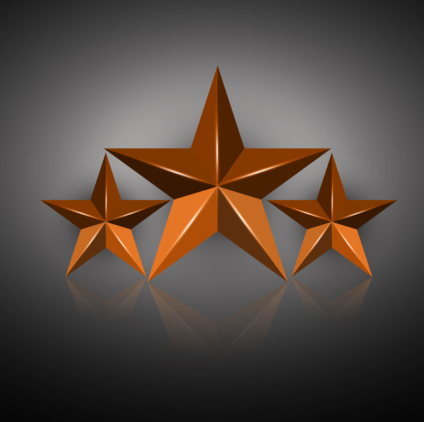 abstract vector of shiny star reflection background