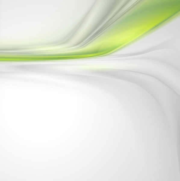 abstract wavy green eco style background vector