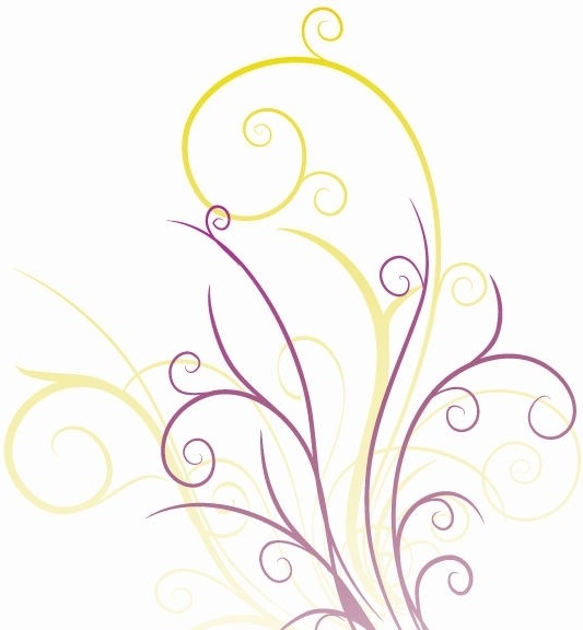 Download Free vector floral swirls download free vector download ...