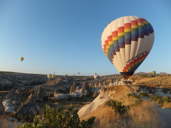 action aircraft architecture balloon cappadocia city