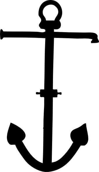 Admiralty Pattern Anchor clip art