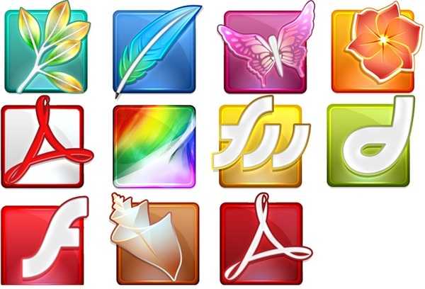 Adobe CS4 Icons icons pack