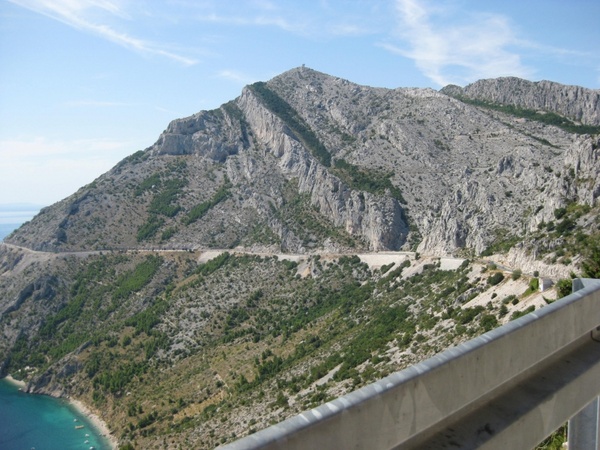 adriatic sea croatia mountain