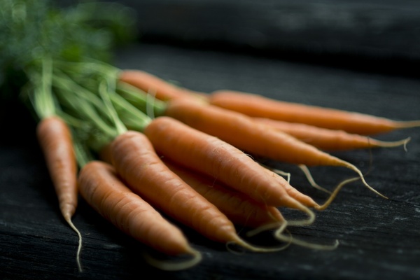 adult background blur carrot cooking cutout food