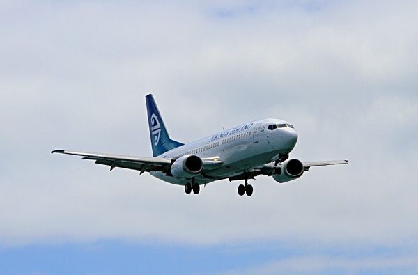 aeroplane boeing 737 air new zealand