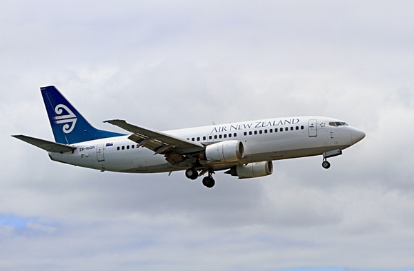 aeroplane boeing 737 air new zealand 