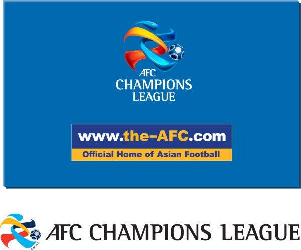 afc champions league logo vector