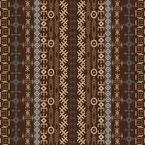 african traditional pattern background 03 vector