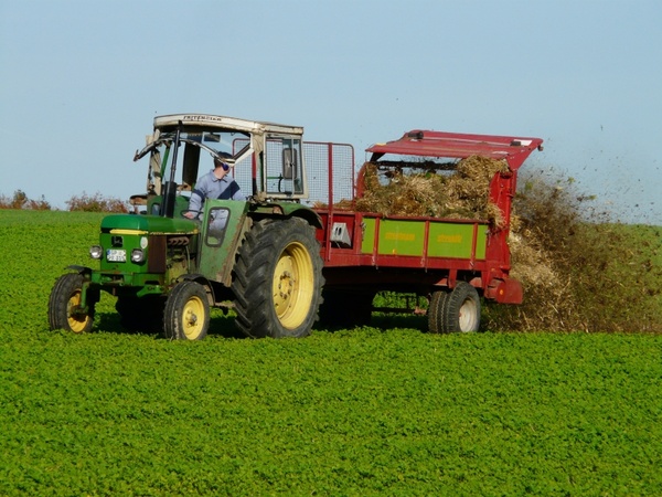 agriculture tractor fertilize